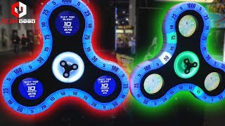 Fidget Spinner Arcade Game! Checking Out NEW Arcade Games At Ausement Expo 2018 screenshot 1