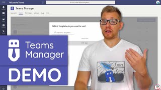 Teams Manager Demo: How to create a template and approve a Team