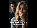 Shocking Betrayal: Wife's Confession
