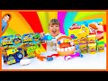 Play-Doh Dentist and Hot Wheels Monster Trucks Pretend Play