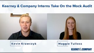 Kearney & Company Interns Take on the Mock Audit