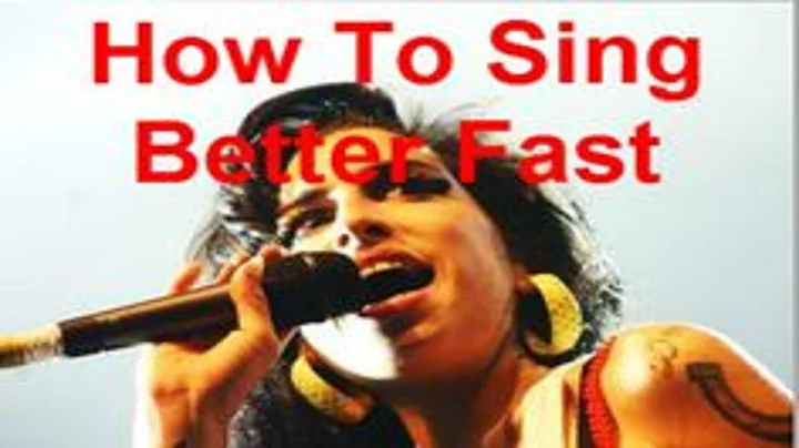 How To Sing Better Fast - How To Sing Better Fast ...