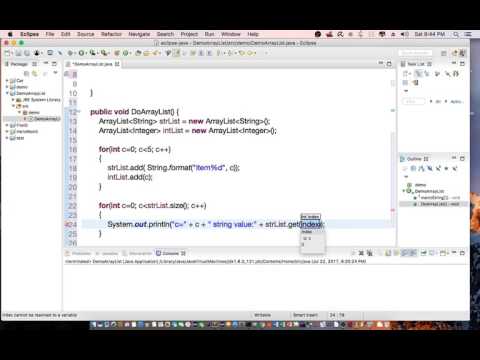 Java ArrayList Tutorial