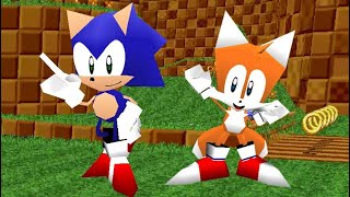 Gan's Sonic in Sonic Robo Blast 2