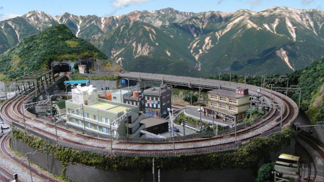 《 Ｎゲージ情景動画 ① 》 ～ 「165系」に乗って、一緒に景色を見に行きませんか ～