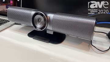 ISE 2020 - Angekis Shows First Glimpses of All-In-One Conferencing Camera, One-Touch