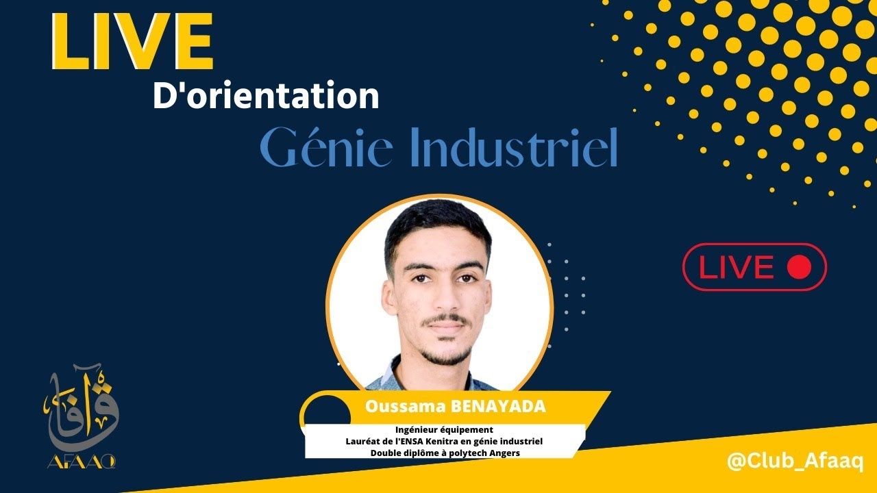 Présentation de la filière Génie Industriel