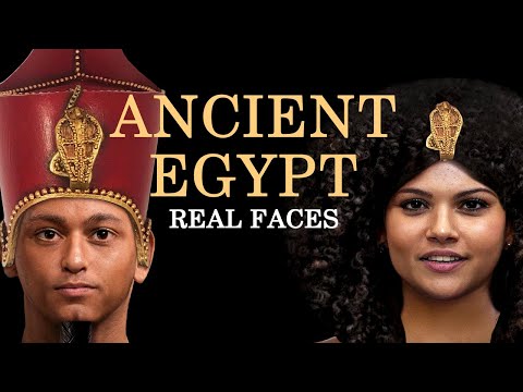 Ancient Egypt - Pharaohs - Real Faces - Ahmose I - Amenhotep I - Queen Meritamun