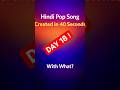 I created a full song with lyrics, vocals and music from 1 text prompt 🎵 #sunoai  #aimusic  #shorts
