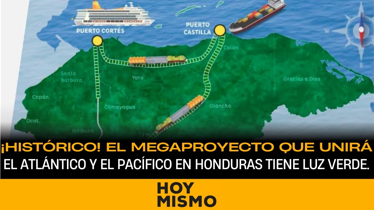¿El nuevo Canal de Panamá? Todo lo que debes saber sobre el Ferrocarril Interoceánico en Honduras.