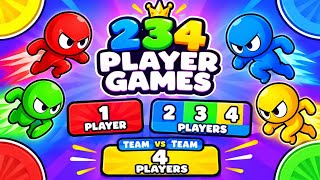 💢234 PLAYER MINI GAME: FOUR PLAYER AGGRESSIVE GAME PLAY: 4 PLAYER GAMEPLAY💢🎮😎 screenshot 5