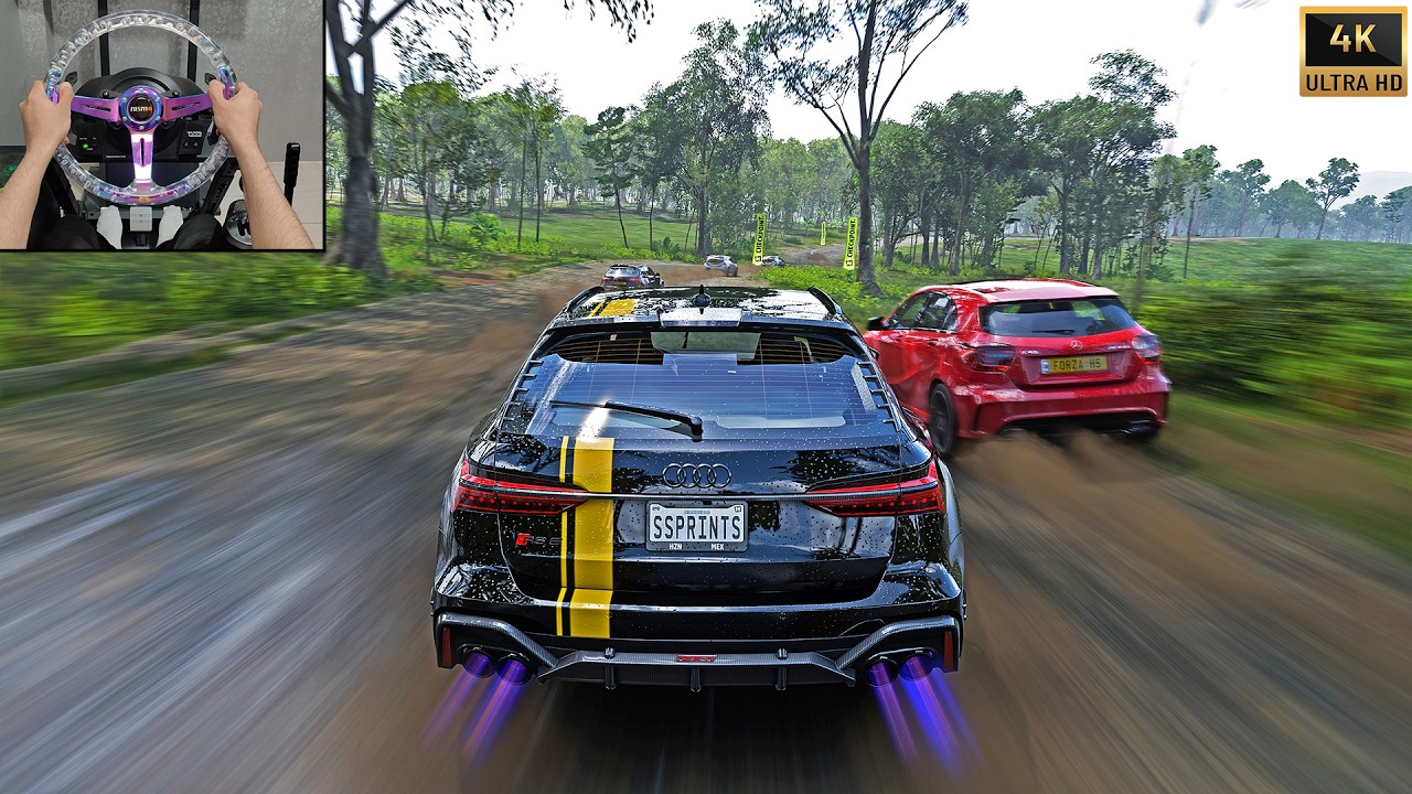 850HP Audi RS6 Avant VS Offroad Wagons Cars | Forza Horizon 5 Steering Wheel