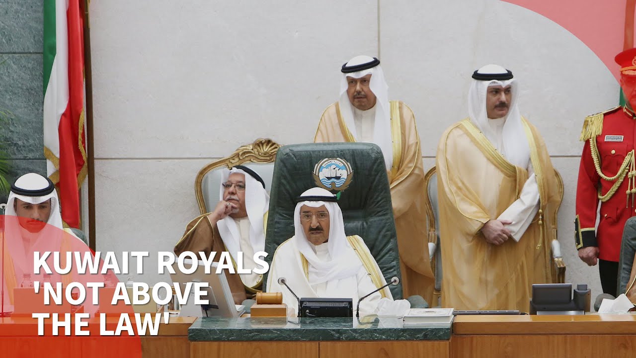 Kuwait crown prince Royals are not above the law in fight against