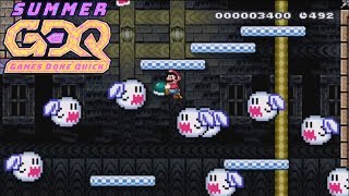 Super Mario Maker 3v3 Blind Level Team Race - SGDQ2018