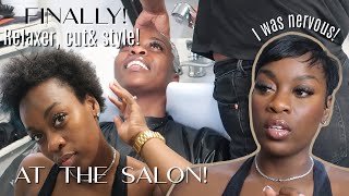 RELAXER, PIXIE CUT& STYLE!| AT a SALON in Toronto!| IT'S BEEN OVER 1 YEAR! by Roxy Bennett 26,595 views 1 year ago 14 minutes, 50 seconds