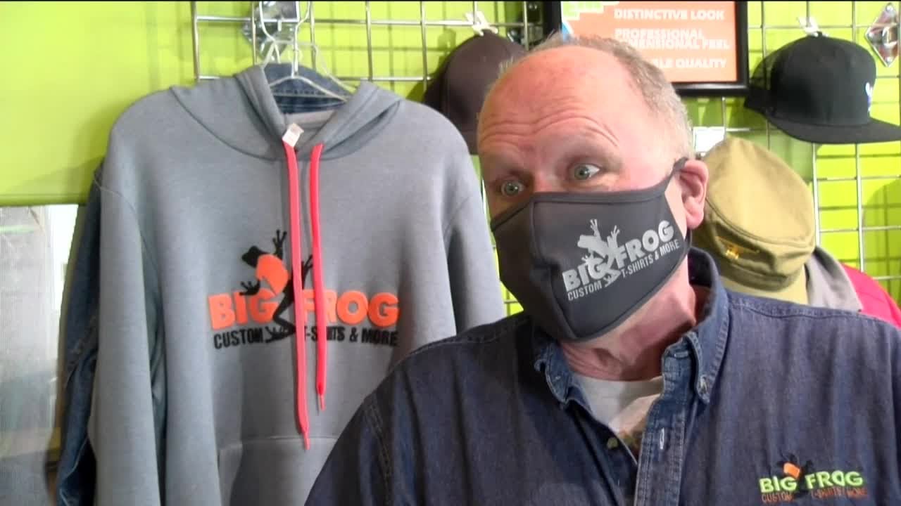 We're Open: Big Frog Custom T-Shirts and More turns ideas into reality ...