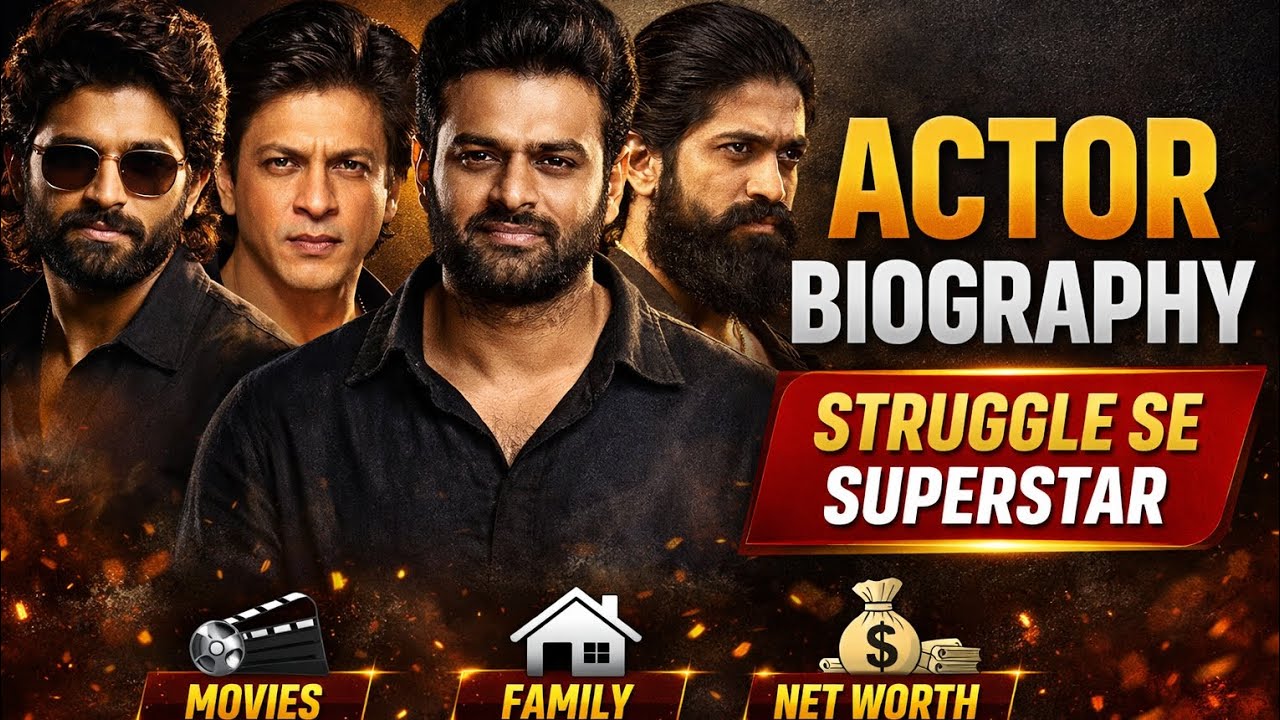 South Indian Actor's Biography in Hindi I Actor   lifestyle & Life - story I Actor's history 2026