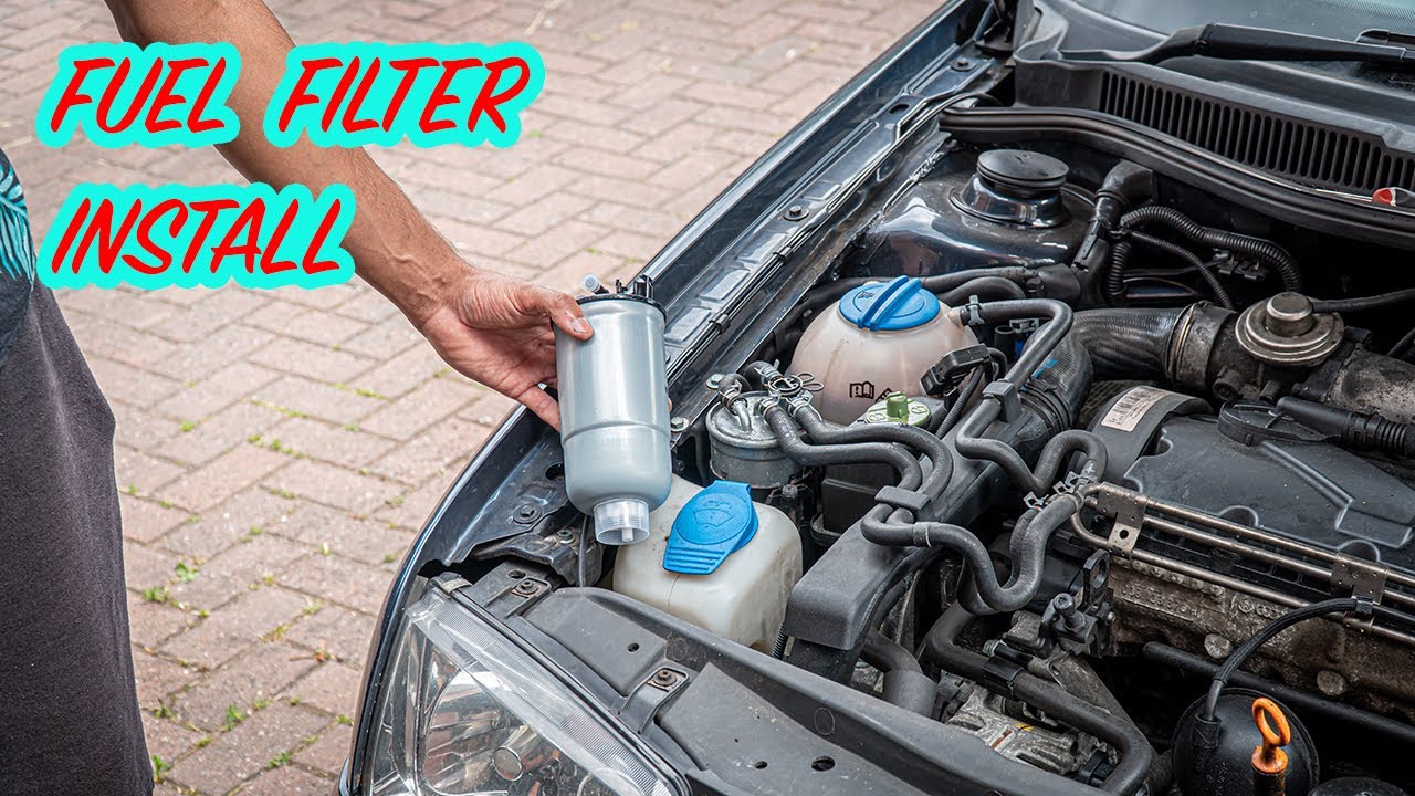 Vw Bora / Golf Mk4 Fuel Filter Change YouTube