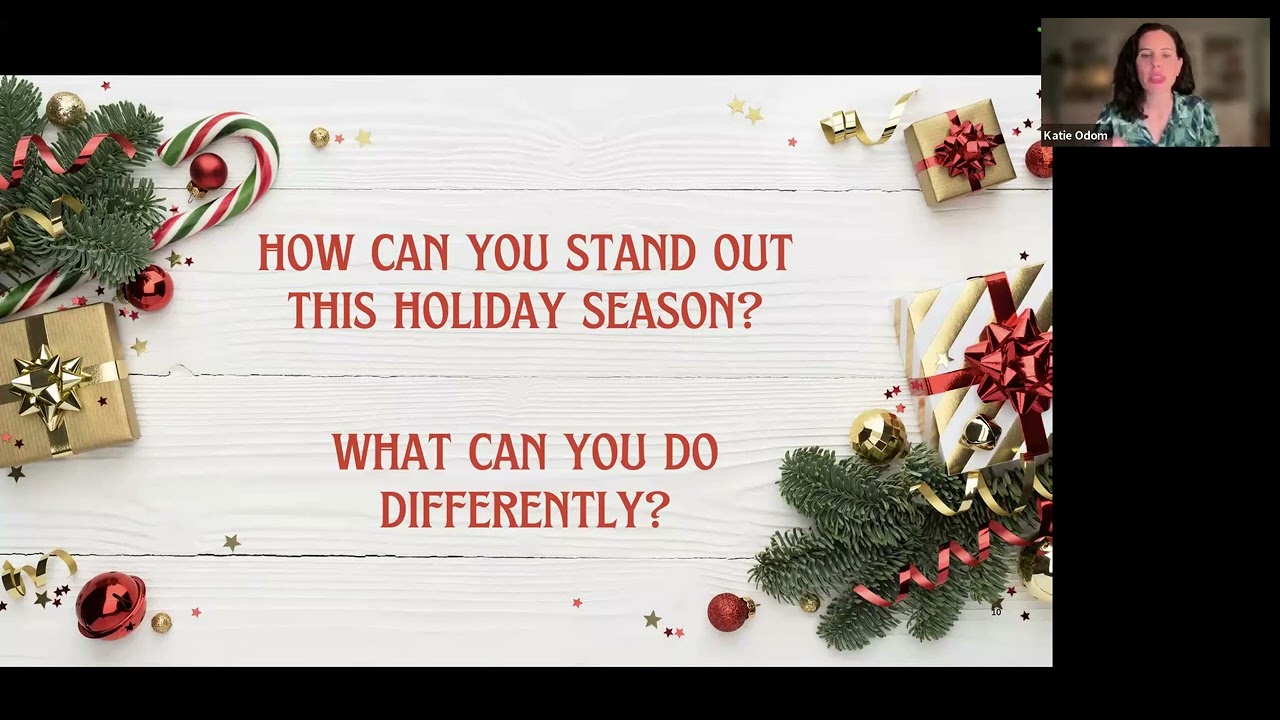 Holiday Sales Masterclass