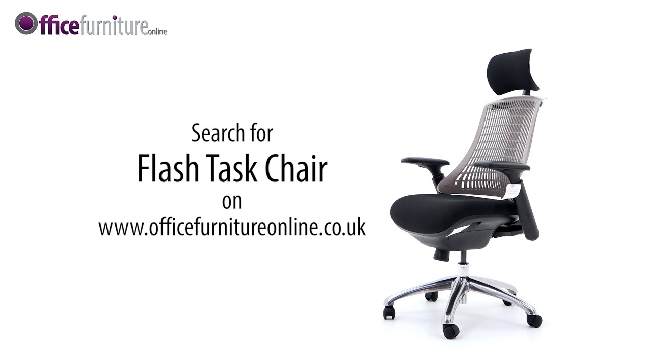 Flash Ergonomic Task Chairs from YouTube