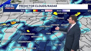 Showers & Mild Friday Night; Warm Weekend Before Early Week Cool Down In South Central Pennsylvania