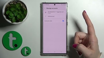 How to Sign Out from Gmail Account on Samsung Galaxy S23 Ultra - Logout Gmail Account