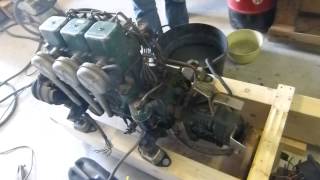 Volvo Penta MD17 test run