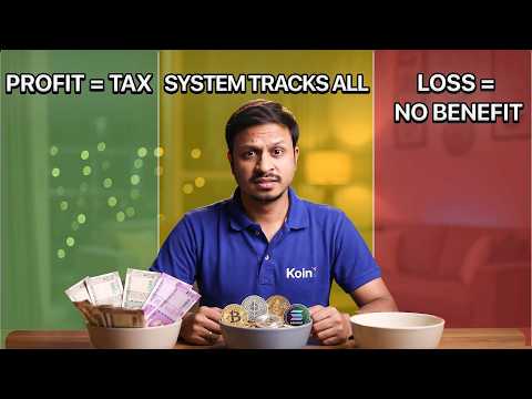 Crypto Mein Loss Hua? India Mein Zero Tax Benefit Milega