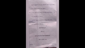 (2022)Statics and dynamics |Examination Paper -3| Mathematics #KumaunUniversitynotes |B.sc 2nd Year