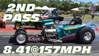 DELIRIOUS ROADSTER -  ONE MORE FAST PASS - 8.41@157MPH