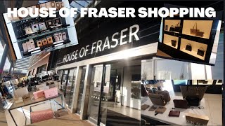 House of Fraser shopping trip