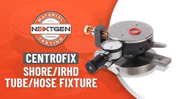 Centrofix - Centering Rubber Tubes/Hoses for IRHD/Shore Durometer Testing | NextGen Material Testing