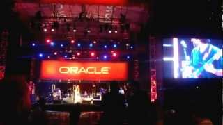 Candelaria performing at OOW 2012