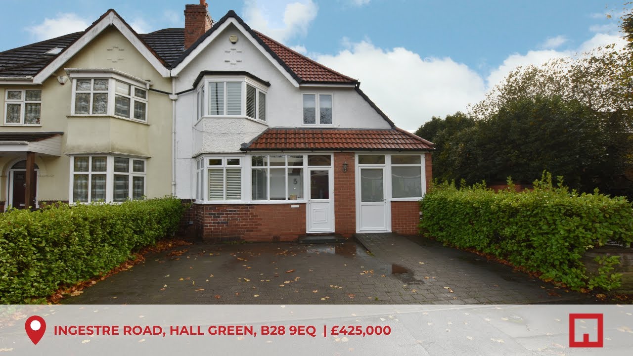 Virtual Viewing Ingestre Road, Hall Green, B28 9EQ YouTube