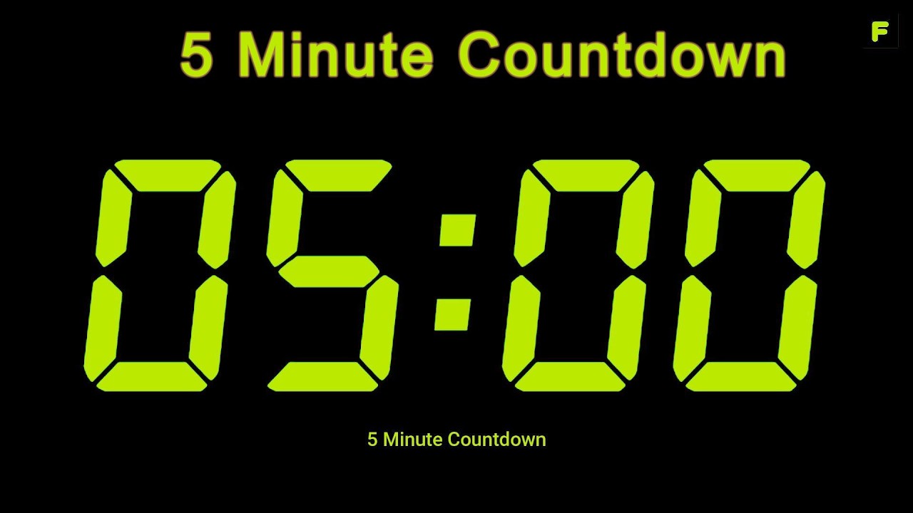 5 Minute Countdown
