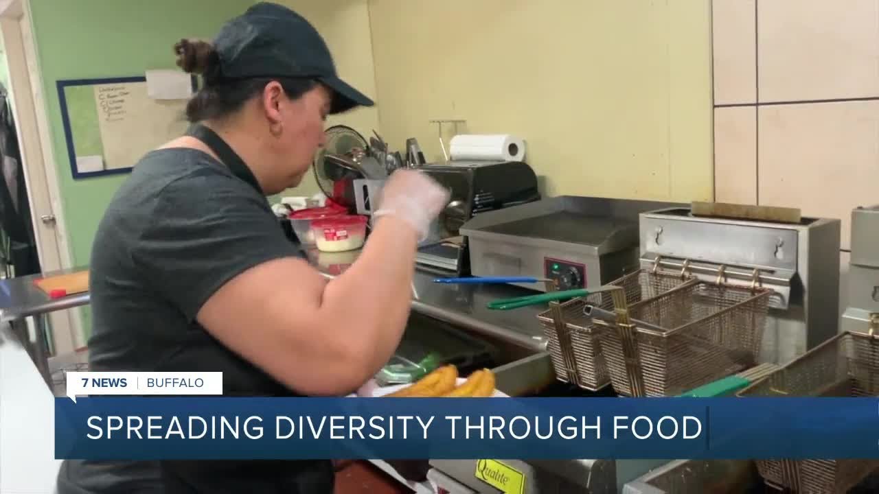Spreading diversity in Western New York through food
