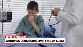 Whooping cough concerns as cases rise around the world