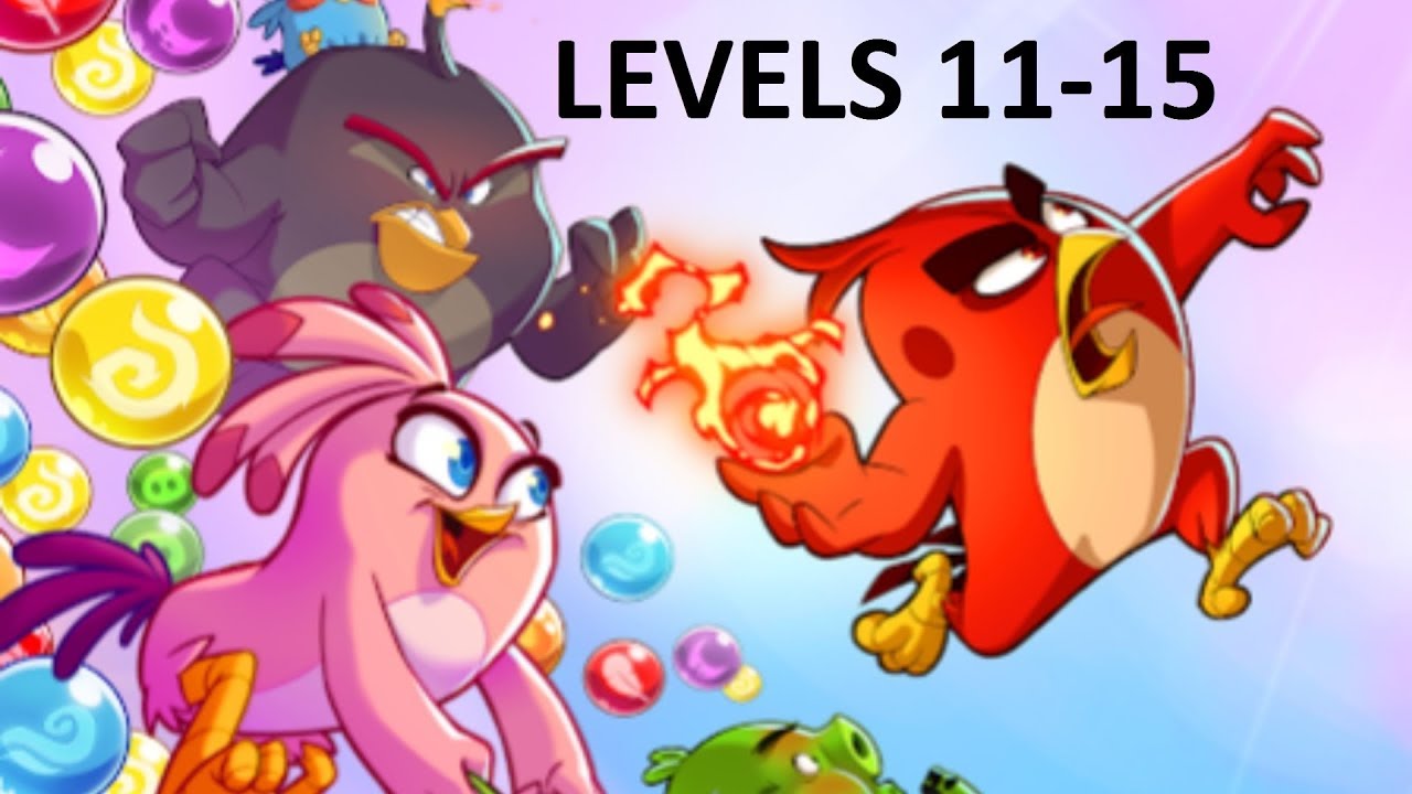Angry Birds POP 2 - Levels 11 - 15