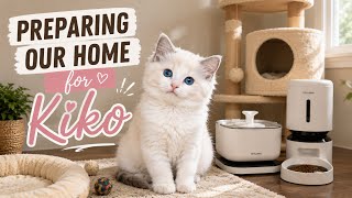 Preparing Our Home for a Ragdoll Kitten 🐾 | Kitten Essentials & Unboxing