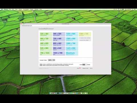 resize window