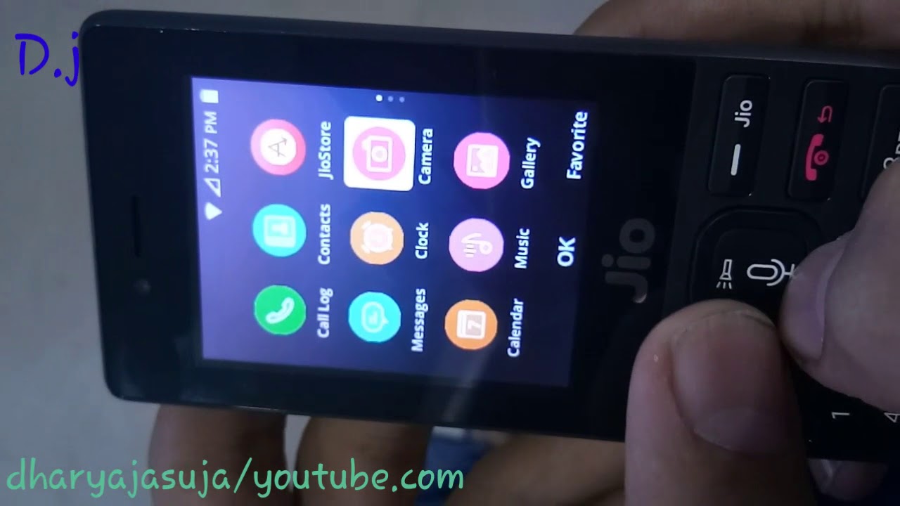 Jio phone || hands on || full overview