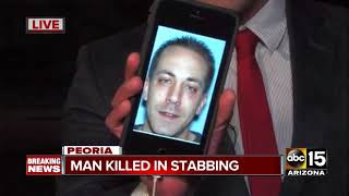Man killed by girlfriend's son in Peoria stabbing