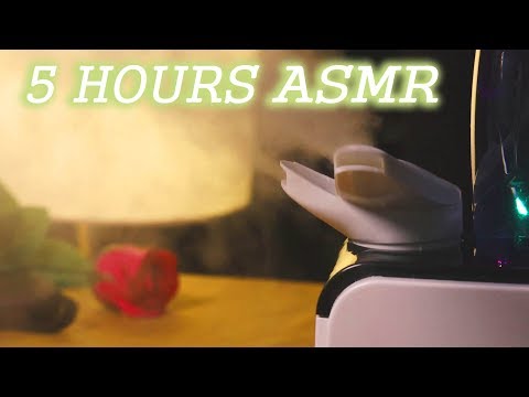 ASMR 5Hours Relaxing Sounds For Sleep♥ 마법의 잠오는 소리,가습기 백색소음, humidifier sounds,White Noise,No Talking
