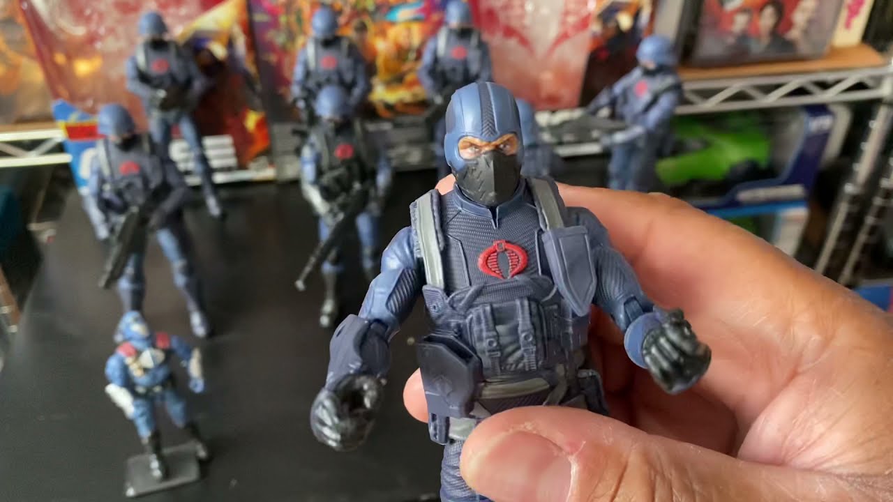 Gi joe Classified Cobra Infantry Trooper Army Builder (Review)