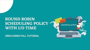 Round Robin Scheduling Algorithm with I/O Burst Example | CPU Scheduling