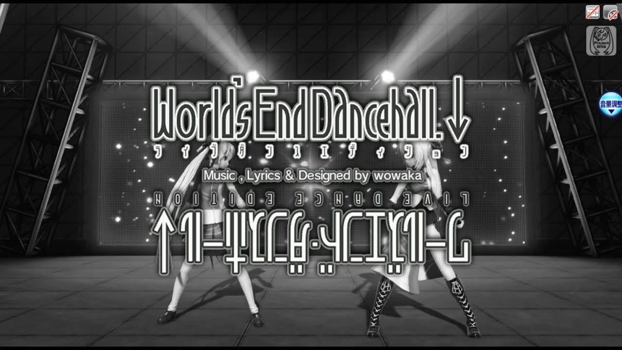 60fps Full Live] World's End Dancehall (English) - 初音ミク