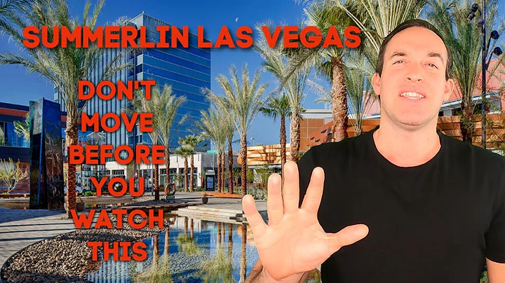 5 reasons for NOT moving to Summerlin Las Vegas [M...