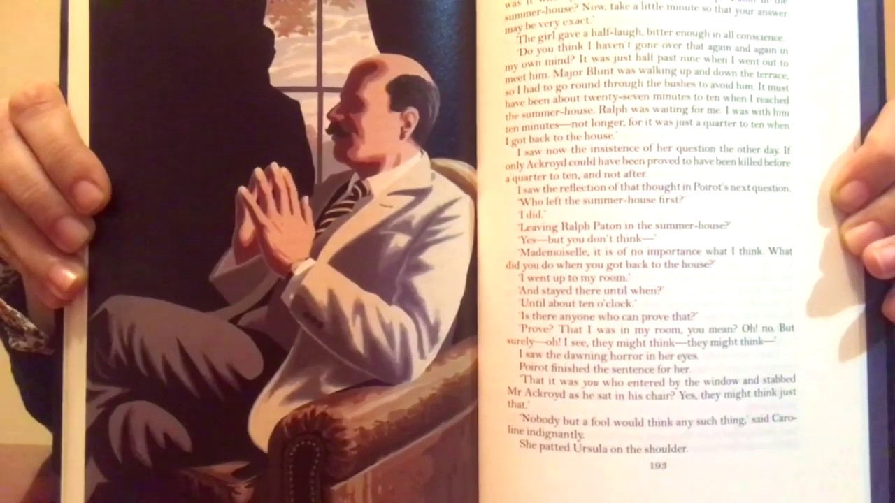 FOLIO SOCIETY AGATHA CHRISTIE The murder of Roger Ackroyd (Hercule