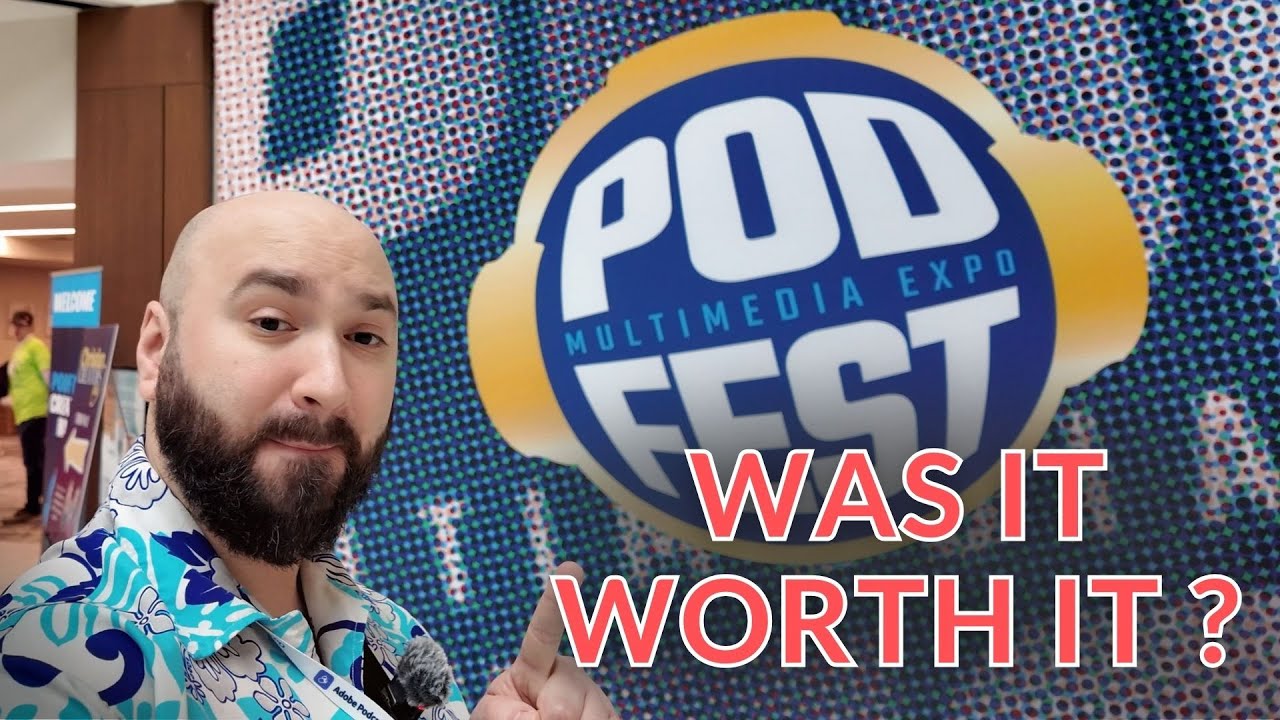 First Time At PodFest Podcasting Expo Was Incredible