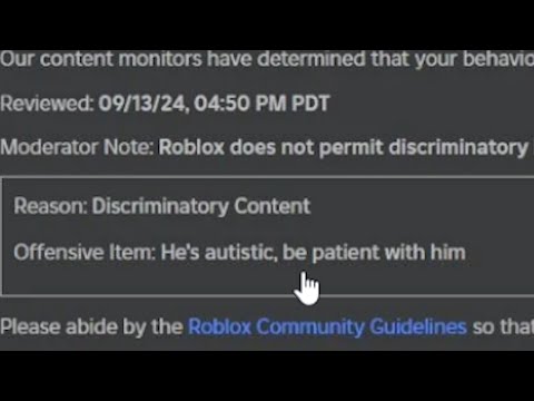 Dumbest Roblox Bans